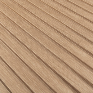 Panou riflat 3D Olmo, Oak Gold II, 270x11.6cm, Lamelio - Img 3