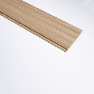 Panou riflat 3D Onda, Stejar Natural, 270x11.2cm, Lamelio - Img 3