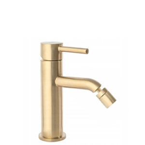 Robinet pentru bideu Rea Lungo Gold Brush - Img 1