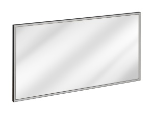 Set de mobilier 120cm cu lavoar mobila SKY, dulap inalt si oglinda LED - Img 5