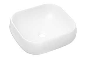 Set de mobilier 90cm cu blat, lavoar de blat Nika si dulap inalt - Img 5