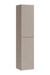 Set de mobilier de 60 cm cu blat, lavoar de blat Wiki, dulap înalt și oglindă LED - Img 5