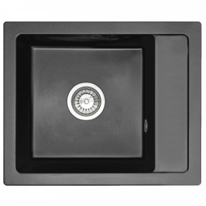 Chiuveta bucatarie Granit Rino black - Img 1