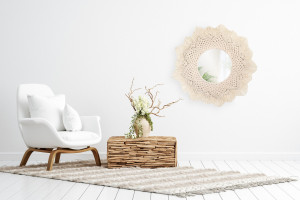 Oglinda perete Boho 60CM 322051 - Img 5