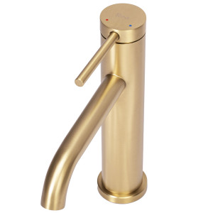 Robinet pentru lavoar Rea CLIF GOLD BRUSH - Img 4