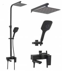Set de dus Rea Fort Black Mat - Img 1