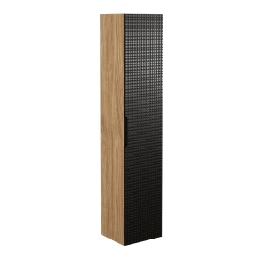 Set de mobilier 120 cm cu blat, 2 lavoare de blat Cloud și un dulap înalt - Img 4