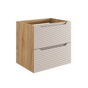 Set de mobilier 90cm cu blat, lavoar Smile blat și un dulap înalt - Img 2