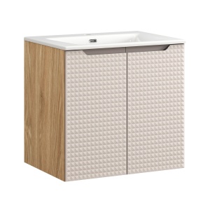 Set de mobilier de 60 cm cu lavoar SKY - Img 1