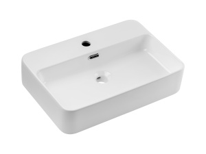Set mobilier de 90 cm cu blat si lavoar pe blat Trust - Img 4