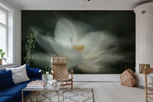 Tapet White Waterlily, Rebel Walls - Img 1