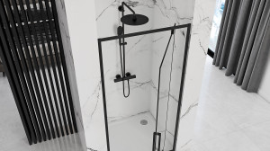 Usa pentru dus rabatabila Rapid Swing 90 - Img 3