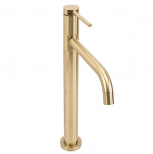 Baterie pentru baie Rea Lugano Slim Brush Gold High - Img 3
