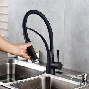 Baterie pentru bucatarie Rea Gaspar Black mat - Img 2