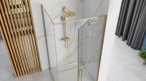 Cabina de dus Fargo 90x90 Gold - Img 2