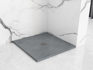 Cadita de dus Grey Rock 90 x 90 - Img 3