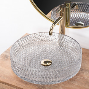 Lavoar pe blat Rea Cristal Transparent 39 - Img 5