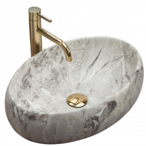 Lavoar pentru blat Rea Linda Stone - Img 1
