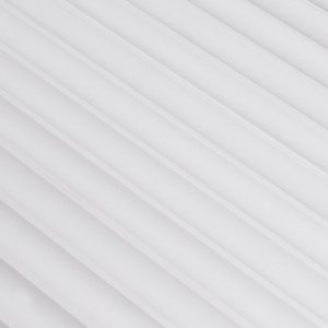 Panou riflat 3D Onda, Alb, 270x12 cm, Lamelio - Img 2