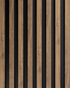 Panou riflat 3D Vasco, Oak Craft, 270x11.7cm, Lamelio - Img 2