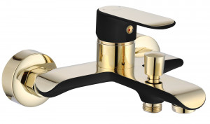 Pentru cadă REA BLOOM Black Gold faucets - Img 2