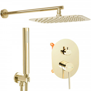Set de dus REA OVAL Auriu BOX - Img 1