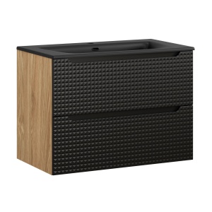 Set mobilier 80cm cu lavoar mobila SKY - Img 1