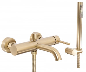 Baterie pentru cada Rea Lungo Brush Gold - Img 1