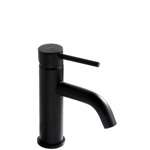 Baterie pentru lavoar Rea Lungo BLACK negru low - Img 1