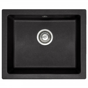 Chiuveta bucatarie Granit Nels black - Img 1
