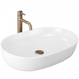 Lavoar pe blat Rea CLEO 61 WHITE MATT - Img 1