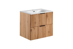Set de mobilier de 60 cm cu lavoar SKY - Img 1