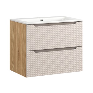Set mobilier 70cm cu lavoar mobila SKY - Img 1