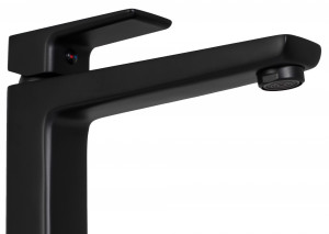 Baterie pentru lavoar REA Orix Black Low - Img 4