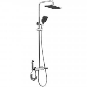 Coloana de dus cu termostat REA ROB Chrome - Img 7