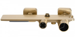 Coloana de dus REA HELIX Brush Gold - Img 7