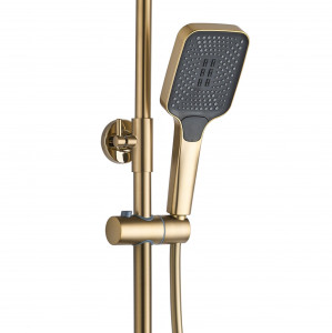 Coloana de dus REA HELIX Brush Gold - Img 3