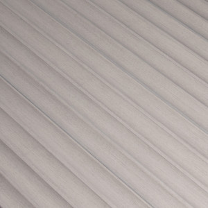 Panou riflat 3D Onda, Gri, 270x11.2cm, Lamelio - Img 2