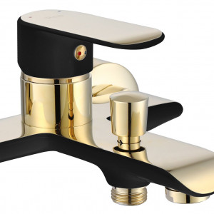 Pentru cadă REA BLOOM Black Gold faucets - Img 3