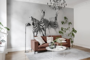 Tapet Graphic Zebras, Rebel Walls - Img 1