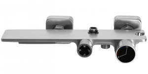 Coloana de dus REA HELIX Nickel Brush INOX - Img 2