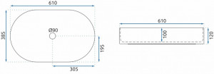 Lavoar pe blat Rea Nadia 60 - Img 2