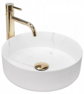 Lavoar pentru blat Rea Sami Marble Mat - Img 2