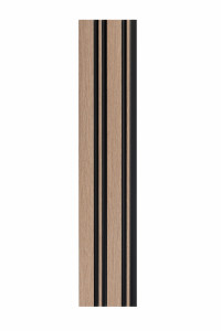 Panou riflat 3D Milo, Oak Sonoma, 270x11.6cm, Lamelio - Img 5