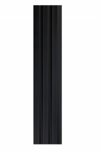 Panou riflat 3D Olmo, Negru, 270x11.6cm, Lamelio - Img 5