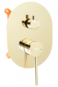 Set de dus REA OVAL Auriu BOX - Img 2