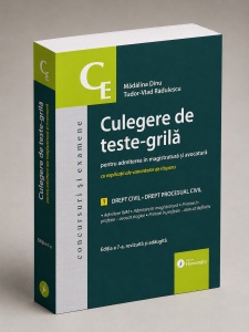Culegere de teste-grilă pentru admiterea în magistratură și avocatură - Img 2