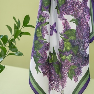 Eșarfă liliac