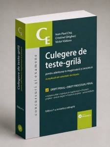 Culegere de teste-grilă pentru admiterea în magistratură și avocatură - Img 3