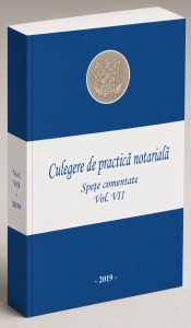 Culegere de practică notarială, vol. VII